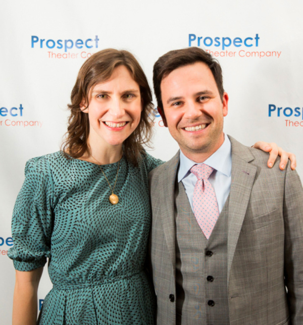 Kait Kerrigan and Brian Lowdermilk celebrate the Opening Night of THE MAD ONES at Sar Photo