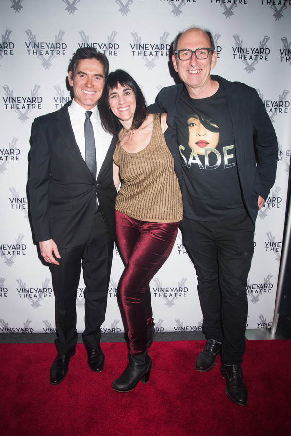 Billy Crudup, Leigh Silverman and David Cale Photo