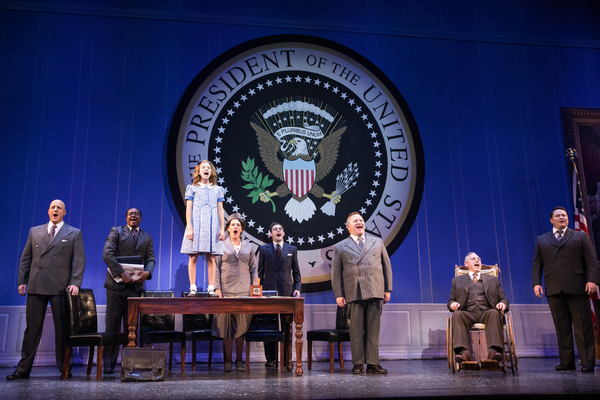 Photo Flash: Beth Leavel, Christopher Sieber, Erin Mackey, Get A New Deal For Christmas in Paper Mill's ANNIE Image