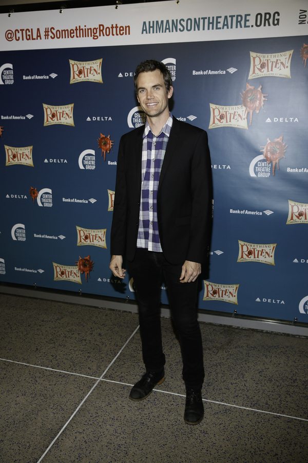 Musician Tyler Hilton arrives for the opening night performance of 