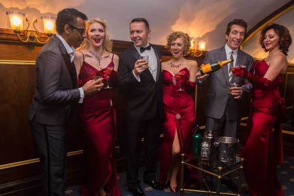 Photo Flash: The West End Cast of THE RAT PACK - LIVE FROM LAS VEGAS! Gets Into Character Image