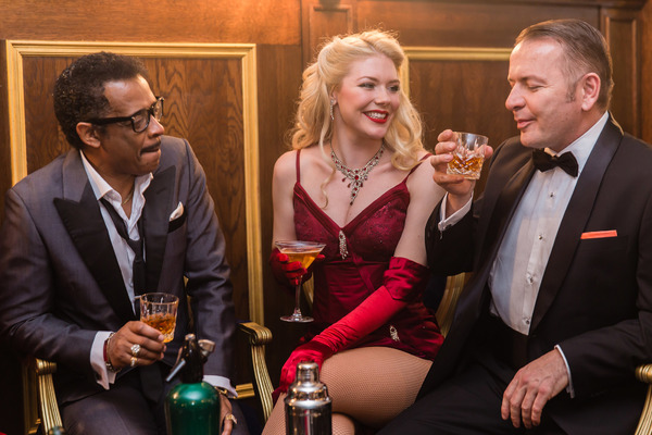 Photo Flash: The West End Cast of THE RAT PACK - LIVE FROM LAS VEGAS! Gets Into Character Image