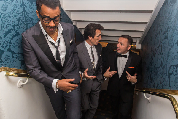 Photo Flash: The West End Cast of THE RAT PACK - LIVE FROM LAS VEGAS! Gets Into Character Image