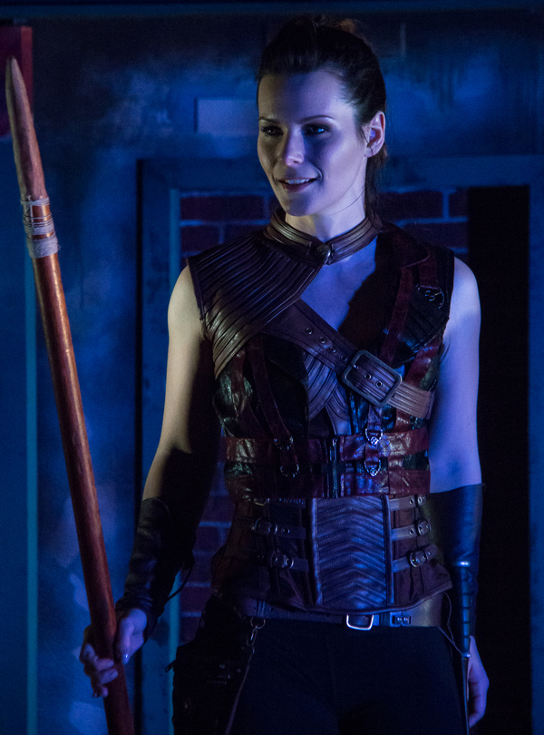 Know Theatre presents NEVERWHERE - Jordan Trovillion as Hunter - Photo by Dan R. Wint Photo