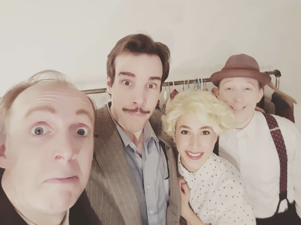 Photo Flash: WHO'S HOLIDAY Spends Time with Some 'Friends' Between Shows and More Saturday Intermission Pics! Image