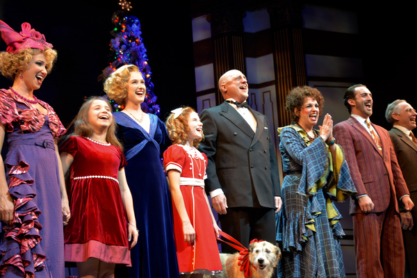 Photo Coverage: The Cast of ANNIE at Paper Mill Take Opening Night Bows Image