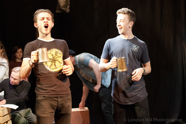 Photo Flash: In the Rehearsal Room for Tabard Theatre's THE LITTLE MATCH GIRL Image