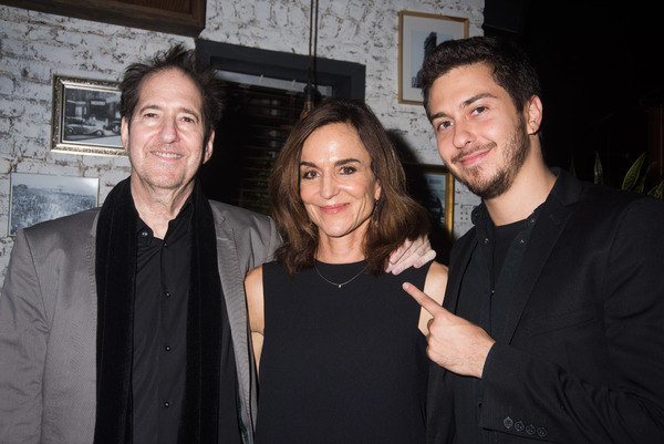 Michael Wolff, Polly Draper and Nat Wolff Photo