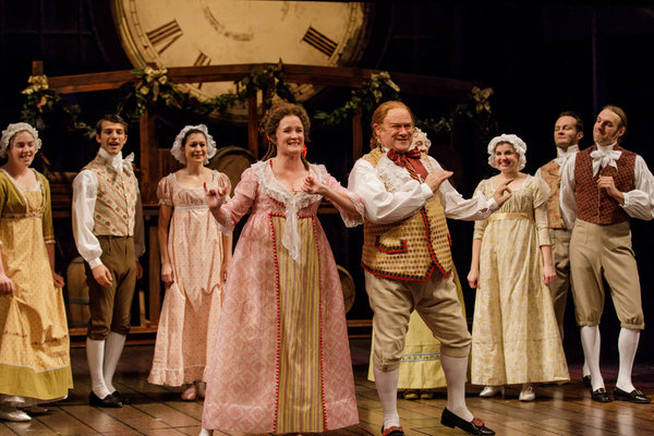 Jean McCormick and Joel Blum and the cast of Geva Theatre Center's A CHRISTMAS CAROL Photo