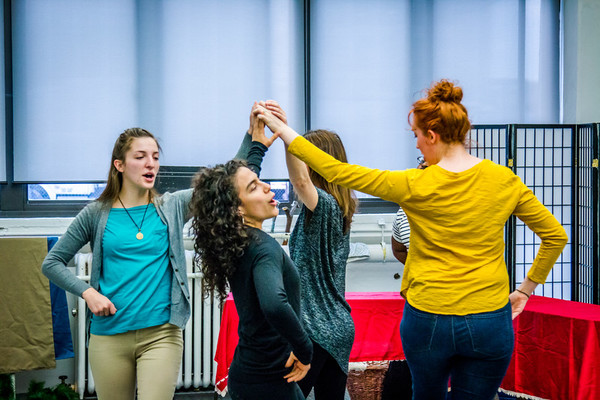 Photo Flash: In Rehearsal With Titan Theatre Company's A CHRISTMAS CAROL Image