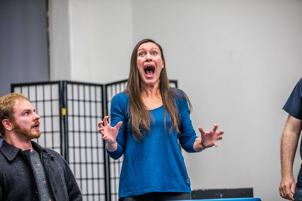 Photo Flash: In Rehearsal With Titan Theatre Company's A CHRISTMAS CAROL Image
