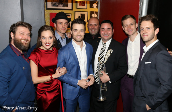 Photo Flash: Broadway at Birdland Presents The Donny Nova Band Featuring Julia Trojan from BANDSTAND Image