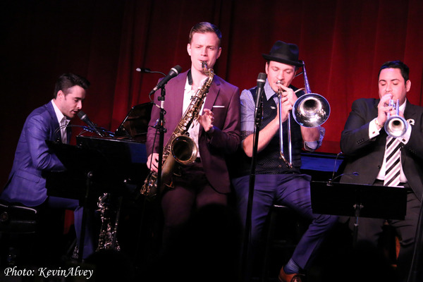 Photo Flash: Broadway at Birdland Presents The Donny Nova Band Featuring Julia Trojan from BANDSTAND Image