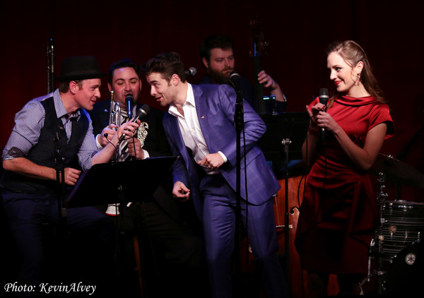 Photo Flash: Broadway at Birdland Presents The Donny Nova Band Featuring Julia Trojan from BANDSTAND Image