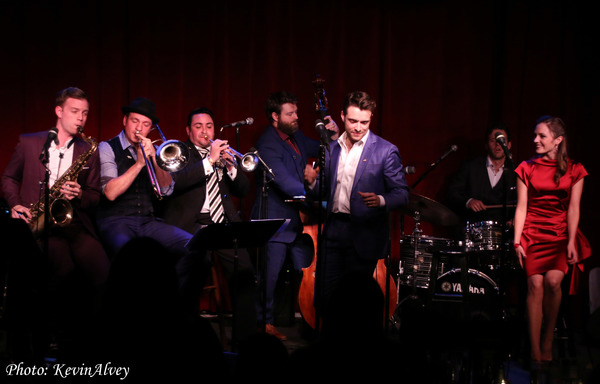 Photo Flash: Broadway at Birdland Presents The Donny Nova Band Featuring Julia Trojan from BANDSTAND Image