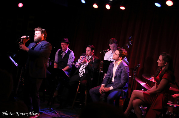 Photo Flash: Broadway at Birdland Presents The Donny Nova Band Featuring Julia Trojan from BANDSTAND Image