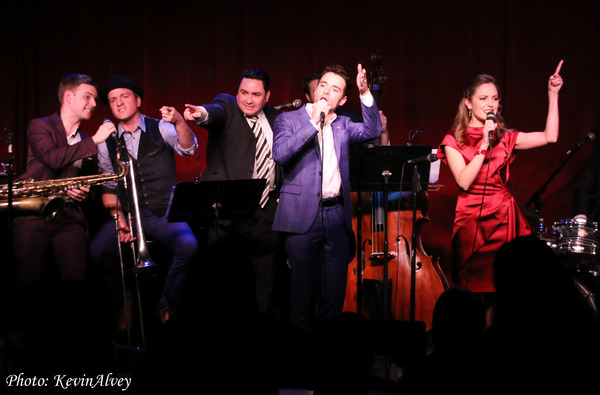 Photo Flash: Broadway at Birdland Presents The Donny Nova Band Featuring Julia Trojan from BANDSTAND Image