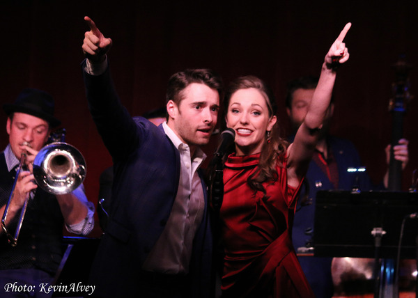 Photo Flash: Broadway at Birdland Presents The Donny Nova Band Featuring Julia Trojan from BANDSTAND Image