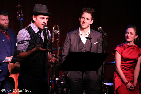 Photo Flash: Broadway at Birdland Presents The Donny Nova Band Featuring Julia Trojan from BANDSTAND Image