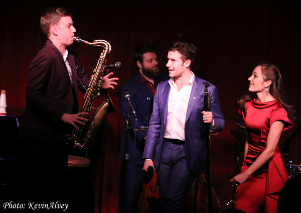Photo Flash: Broadway at Birdland Presents The Donny Nova Band Featuring Julia Trojan from BANDSTAND Image
