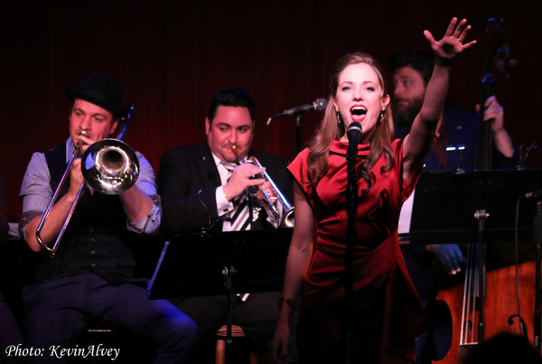 Photo Flash: Broadway at Birdland Presents The Donny Nova Band Featuring Julia Trojan from BANDSTAND Image