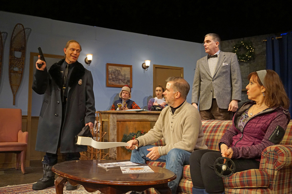 Photo Flash: Inside the Final Dress Rehearsal for The Sherman Players' MURDER TAKES A HOLIDAY Image