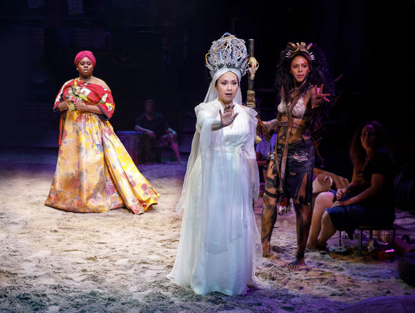 Photo Flash: First Look at Hailey Kilgore, Lea Salonga, Alex Newell and More 'Waiting for Life' in Broadway's ONCE ON THIS ISLAND  Image