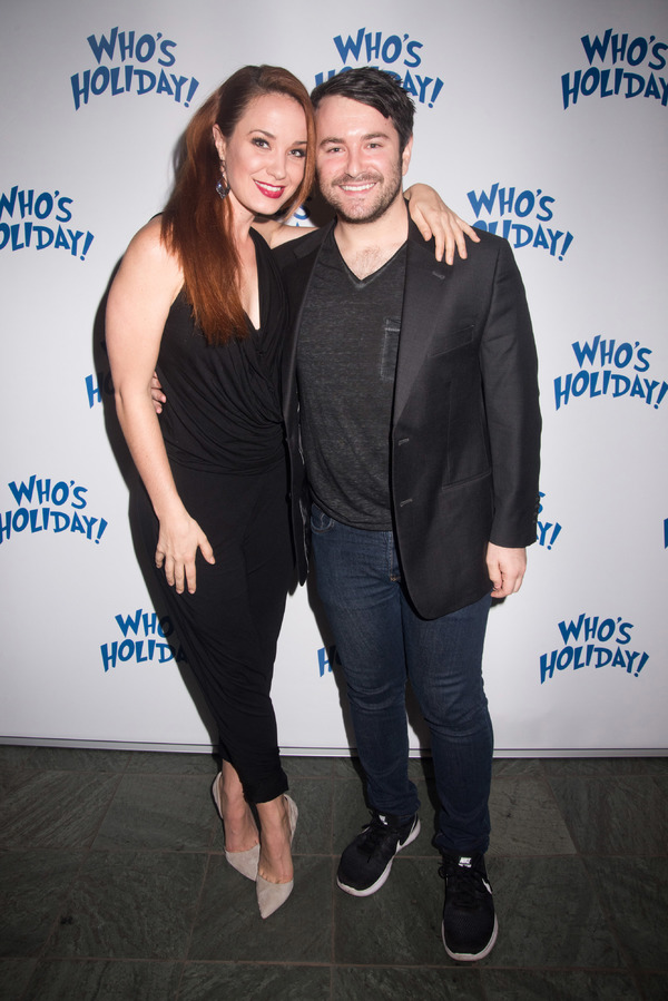 Sierra Boggess and Alex Brightman Photo