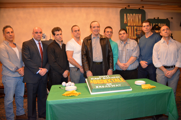 Photo Coverage: No Wasted Talent Here! A BRONX TALE Celebrates One Year on Broadway Image