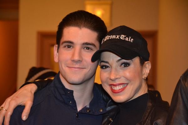 Photo Coverage: No Wasted Talent Here! A BRONX TALE Celebrates One Year on Broadway Image