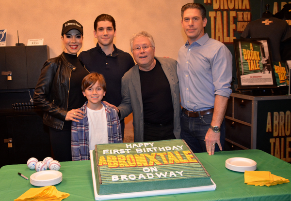 Photo Coverage: No Wasted Talent Here! A BRONX TALE Celebrates One Year on Broadway Image