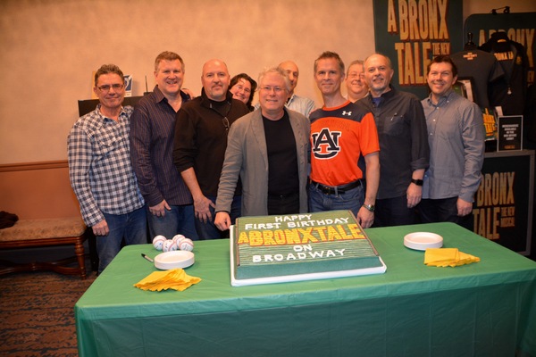 Photo Coverage: No Wasted Talent Here! A BRONX TALE Celebrates One Year on Broadway Image