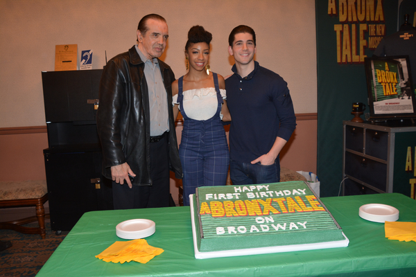 Photo Coverage: No Wasted Talent Here! A BRONX TALE Celebrates One Year on Broadway Image