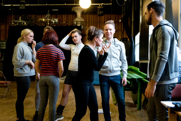 Photo Flash: In Rehearsal With JACK AND THE BEANSTALK at Wolverhampton Grand Image