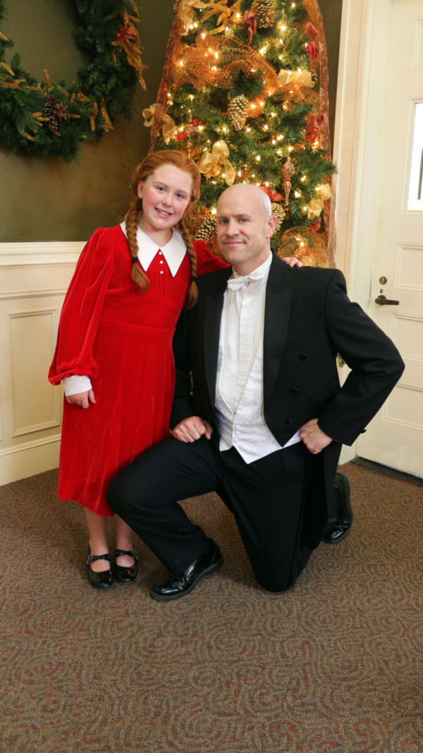 Photo Flash: Photo Flash: Little Orphan Annie Finds Her Reason To Smile In The Waterville Opera House Image
