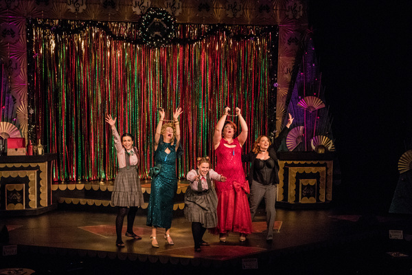 Photo Flash: A Bawdy, Boozy, Over-the-Top First Look at THE LOUSH SISTERS Holiday Show at CPT 