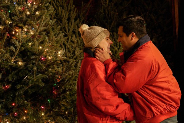 Photo Flash: PINE Gets United States Premiere in An Actual Christmas Tree Lot Image