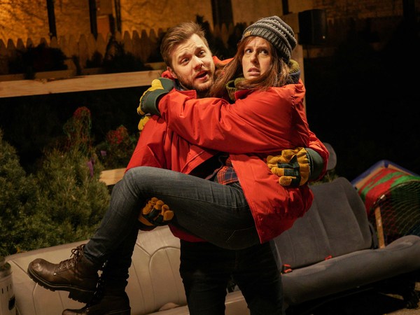 Photo Flash: PINE Gets United States Premiere in An Actual Christmas Tree Lot Image
