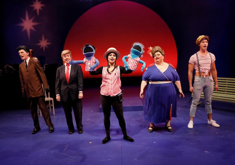Review: More Raucous Holiday Hilarity with HAM FOR THE HOLIDAYS: THE HAMCHURIAN CANDIDATE at ACT Image