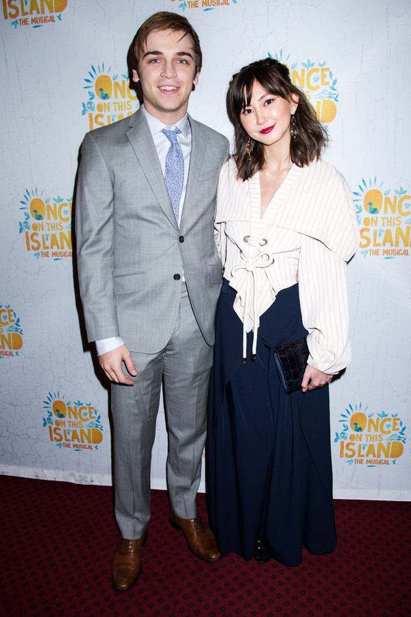 Sean Grandillo, Kimiko Glenn Photo