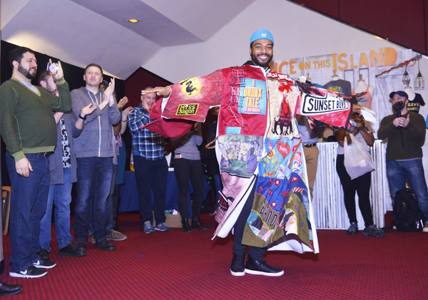 Photo Flash: Grasan Kingsberry Earns the Gypsy Robe for ONCE ON THIS ISLAND Image