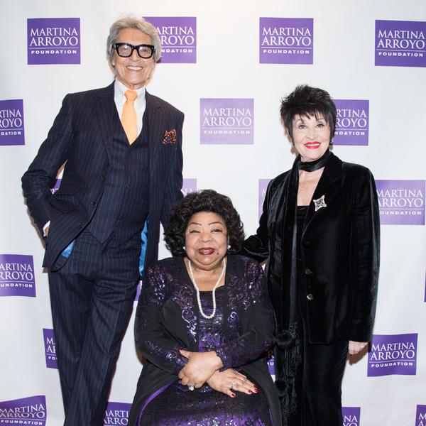 Photo Flash: Chita Rivera, Tommy Tune and More Honored at Martina Arroyo Foundation's 2017 Gala 