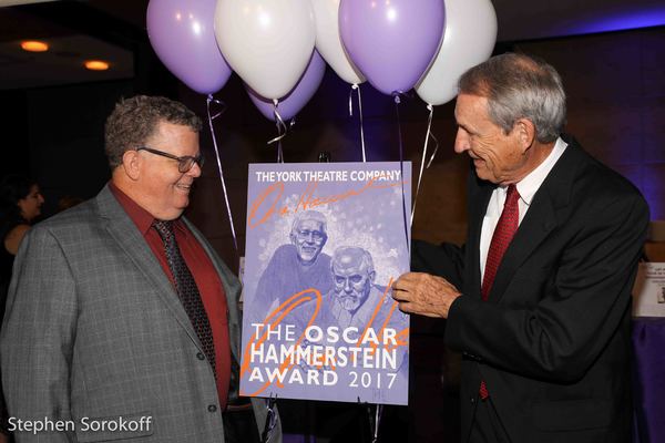 James Morgan, Producing Artistic Director, and David McCoy, Board Chair Photo