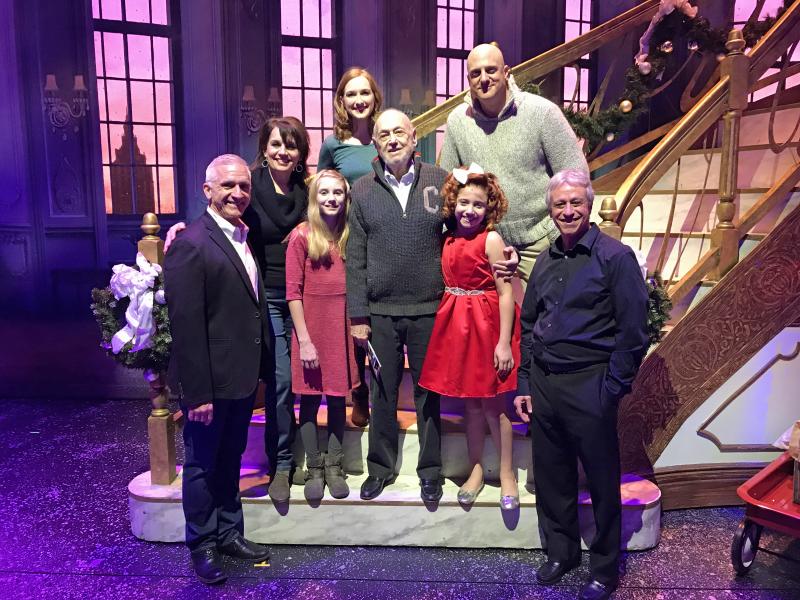 PHOTO: Composer Charles Strouse Visits ANNIE At Paper Mill Playhouse Image