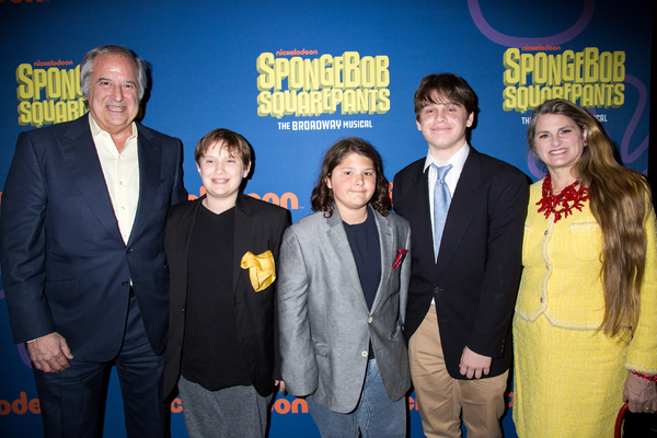 Stewart F. Lane, Bonnie Comley and family Photo