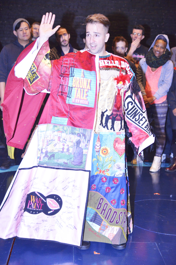 Photo Flash: Curtis Holbrook Takes Home the Gypsy Robe for SPONGEBOB SQUAREPANTS! Image