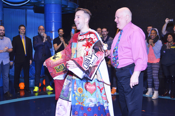 Photo Flash: Curtis Holbrook Takes Home the Gypsy Robe for SPONGEBOB SQUAREPANTS! Image