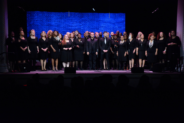 Photo Coverage: Broadway Inspirational Voices Gets Ready for the Holidays with RISE UP Image