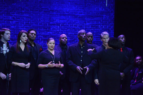 Photo Coverage: Broadway Inspirational Voices Gets Ready for the Holidays with RISE UP Image