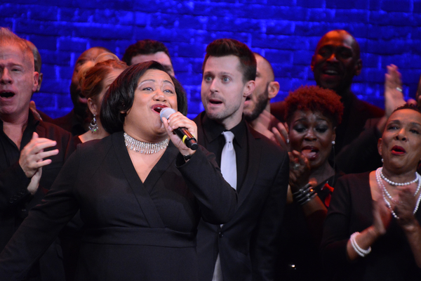 Photo Coverage: Broadway Inspirational Voices Gets Ready for the Holidays with RISE UP Image